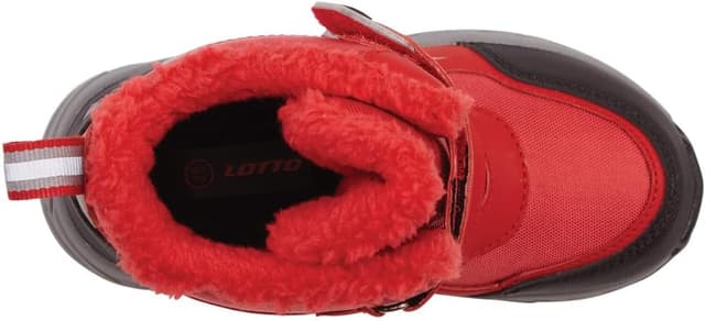 Detalle de Lotto Kinder Pinecreek Tex Stiefel mit Webpelzfutter – unisex Halblang