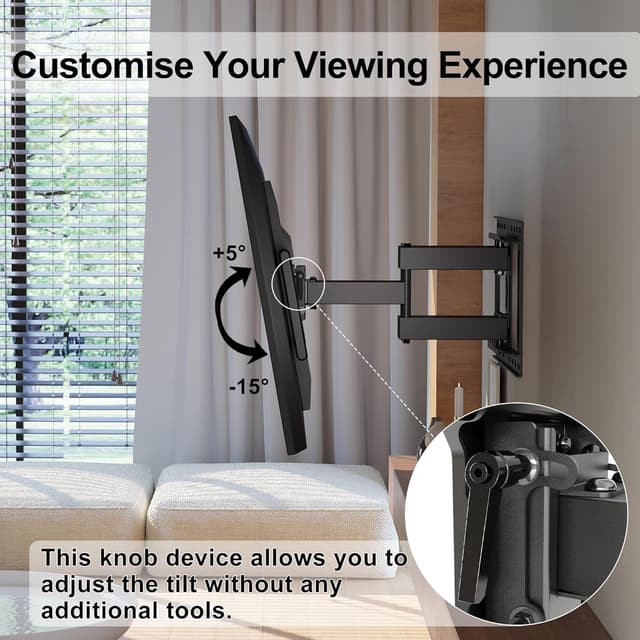 Thumbnail 4 de BONTEC TV Wandhalterung 37–85 Zoll