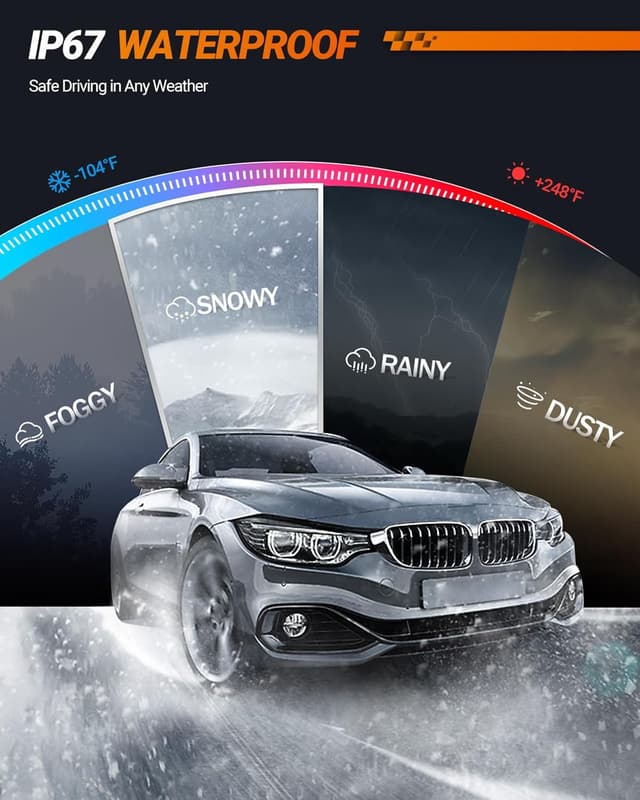 Thumbnail 6 de SEALIGHT 9012 HIR2 LED, 6500K bianco freddo (confezione da 2) Plug-N-Play