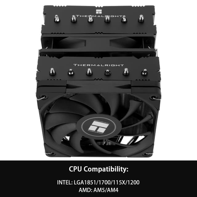 Thumbnail 1 de Thermalright Royal Knight 120 CPU cooler 1500RPM