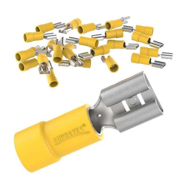 Thumbnail 6 de AUPROTEC set 50 capicorda connettore femmina rosso 0,5–1,5 mm² in PVC (crimp) 2,8 mm