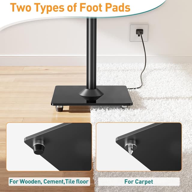 Detalle 2 de Elived EV5024 : paire de supports arrière réglables pour enceintes Sonos ERA100 / One / One SL / Play:1