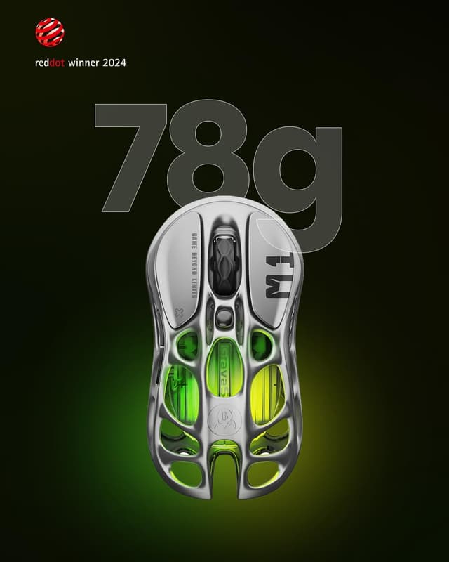 Thumbnail 4 de GravaStar Mercury M1 Pro Gaming Maus 26.000 DPI