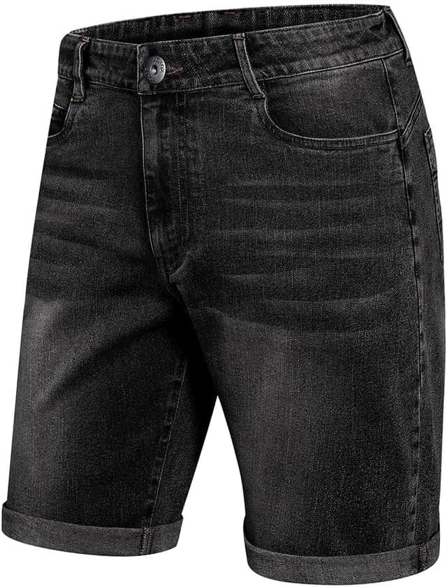 Detalle de Short Jean Homme ZOXOZ Bermuda en denim stretch – coupe slim pour l’été