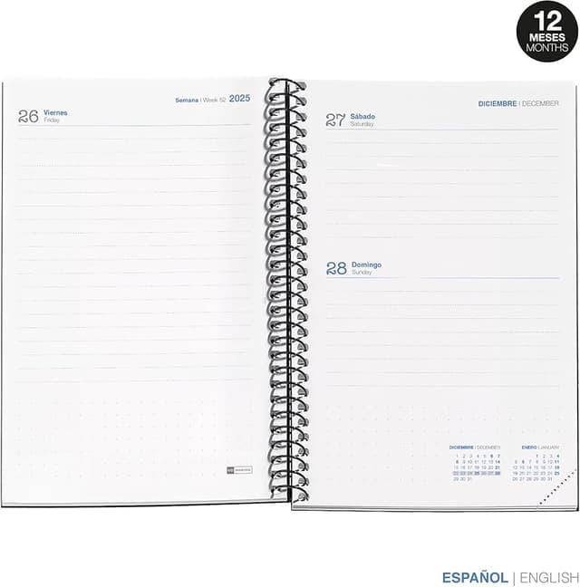 Thumbnail 1 de Miquelrius Agenda Escolar 2025–2026, Día página 117 x 174 mm