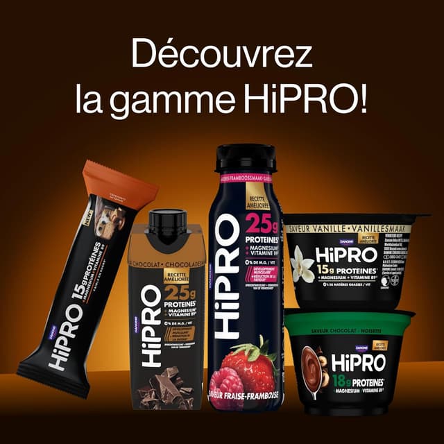 Thumbnail 6 de HiPRO Barre Protéinée Banane Beurre de Cacahète 45g ⚙