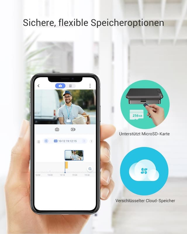 Thumbnail 6 de EZVIZ CP4 WLAN Türklingel 4,3 Zoll