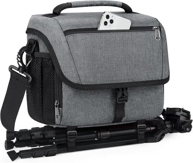 Detalle de RAINSMORE Kameratasche DSLR große Schutztasche