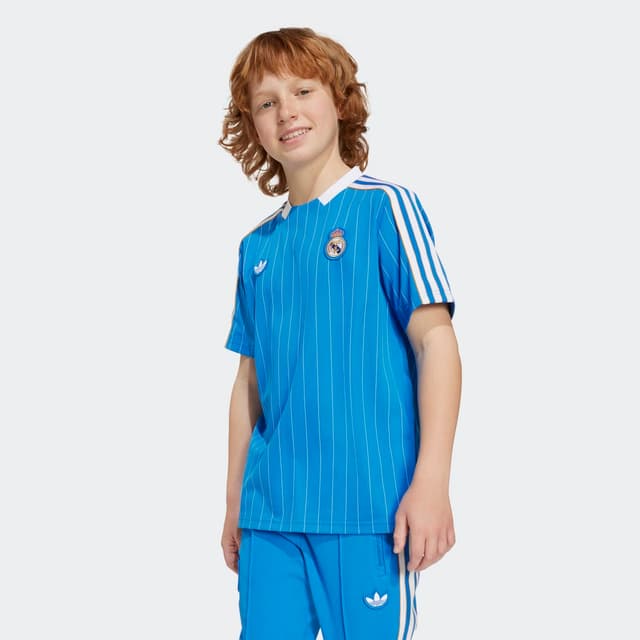 Thumbnail 2 de adidas Camiseta niños Real Madrid CF Terrace Icons