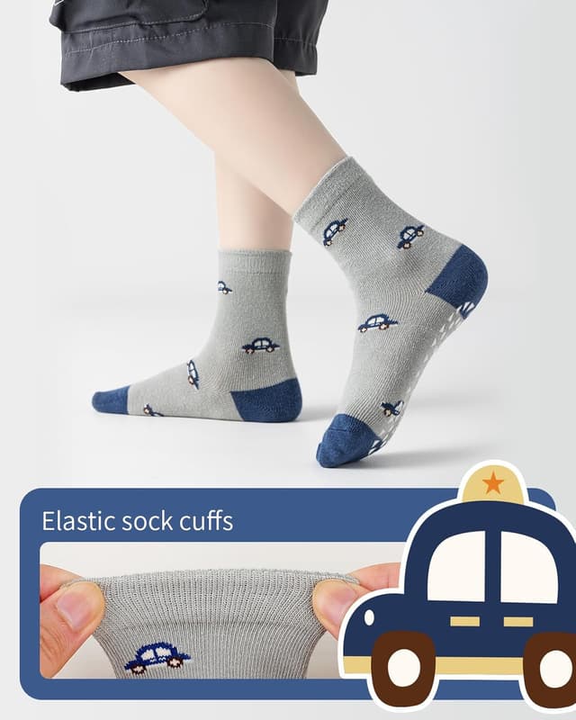 Detalle de Kyopp Stoppersocken Kinder 5 Paar mit 78,6%