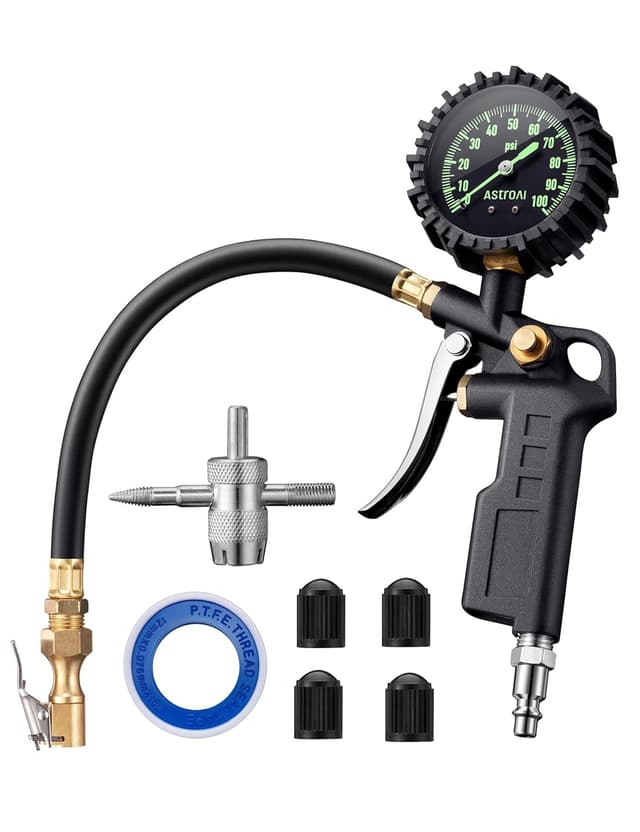 Detalle de AstroAI Tire Pressure Gauge 100 PSI