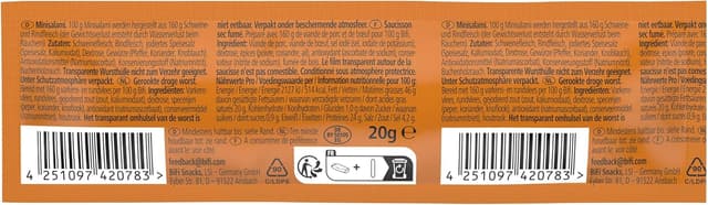 Thumbnail 3 de BiFi Original Tiras de Salami 🍖 40x20 g para llevar