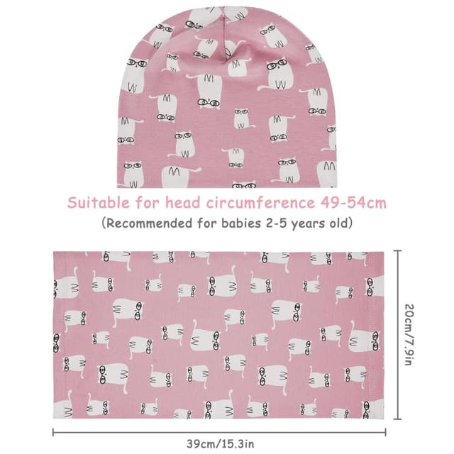 Thumbnail 2 de Aolso Beanie Mütze & Schal Set für Kinder