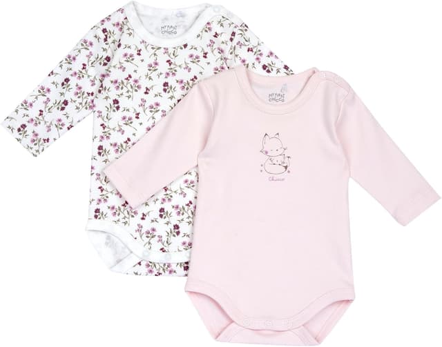 Thumbnail 6 de Chicco Body manica lunga in cotone set 2 pezzi