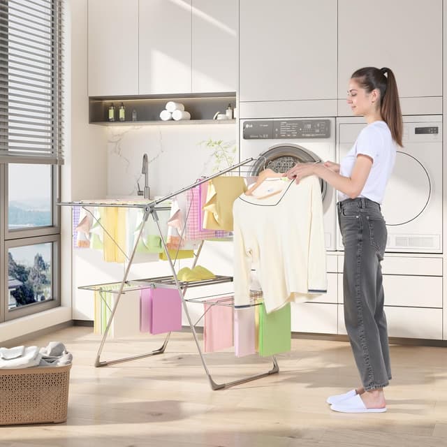 Thumbnail 5 de Innotic Tendedero Plegable Vertical 🧺 – Ideal para Espacios pequeños