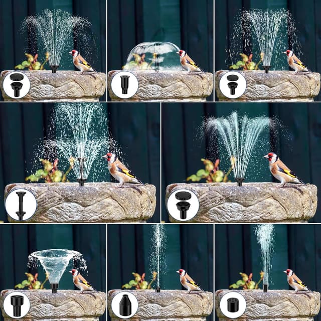 Thumbnail 3 de Biling 6W Solar Water Pump 3000mAh backup 🌊