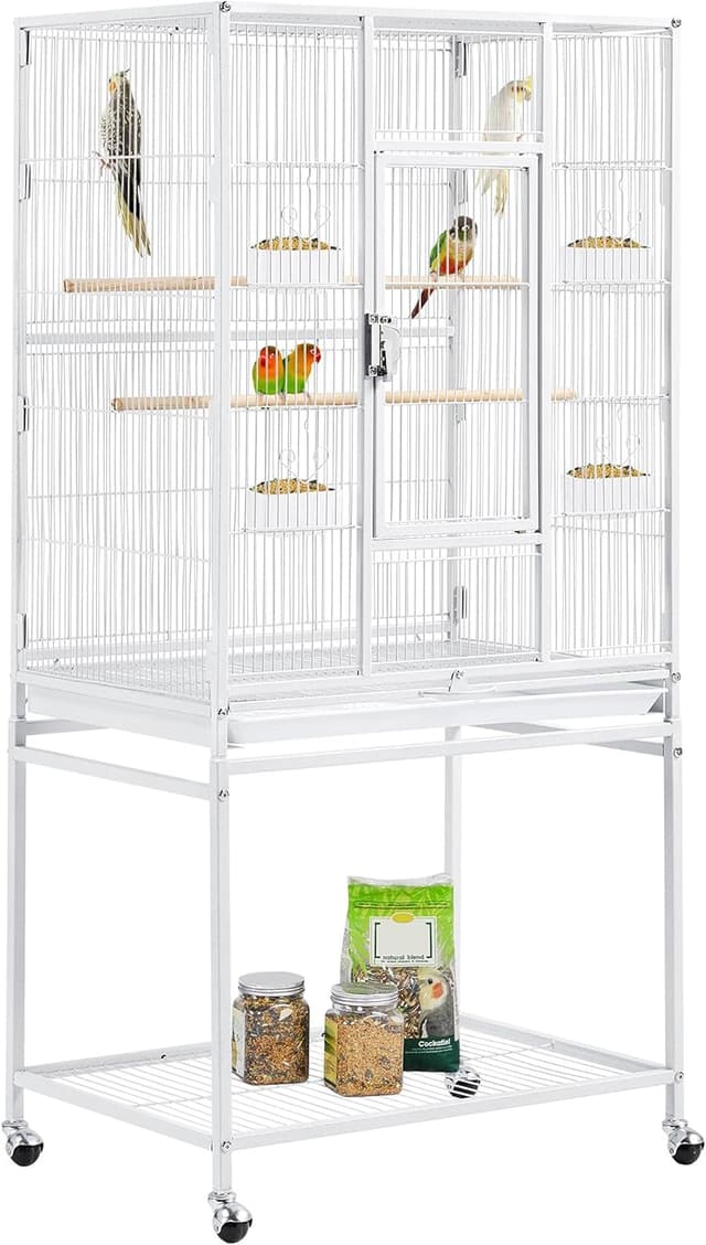 Imagen de Yaheetech Gabbia per Pappagalli 62x43x136 cm 🐦 en OfertitasTOP