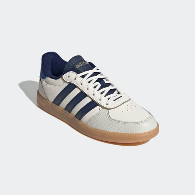 Detalle 2 de adidas Breaknet: zapatillas casual de mujer en piel con suela de goma