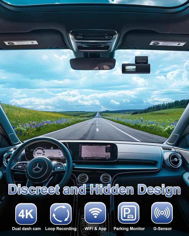 Thumbnail 4 de DYNACAM Dash Cam Front and Rear 4K