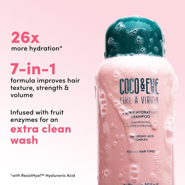 Thumbnail 3 de Coco & Eve Like A Virgin - Champú hidratante sin sulfatos 🌿