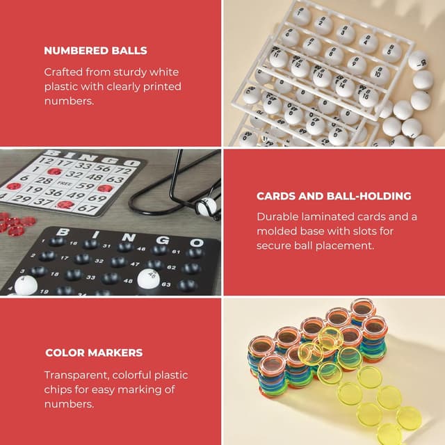 Thumbnail 4 de Bingo Juego de Mesa 18 cartones