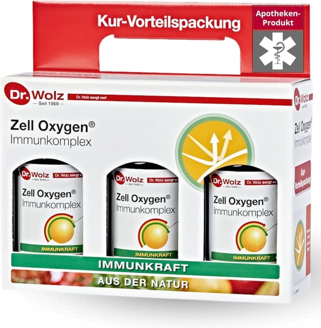 Detalle de Dr. Wolz Zell Oxygen Immunkomplex 3x 250 ml