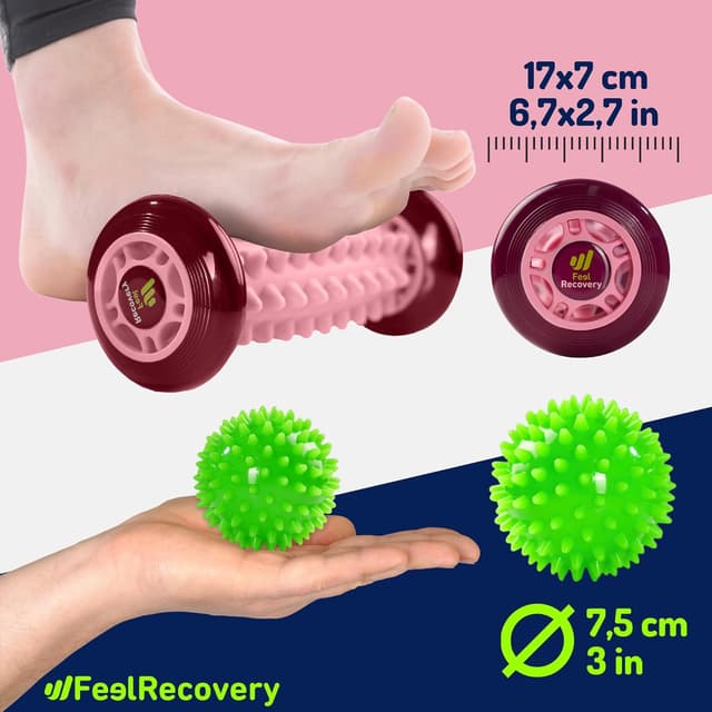 Thumbnail 1 de Set Rullo Massaggiatore Piedi Fascite Plantare