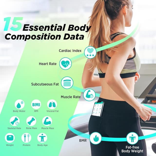 Thumbnail 3 de RunSTAR Körperfettwaage 180 kg ⚖