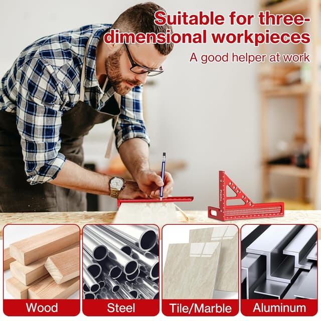 Thumbnail 6 de Preciva 3D-Mehrwinkel-Winkelmesser ±0,2 mm