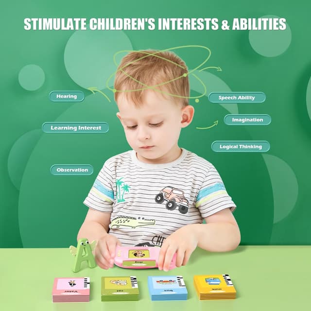 Detalle 2 de Talking Flash Cards 224-word educational toy