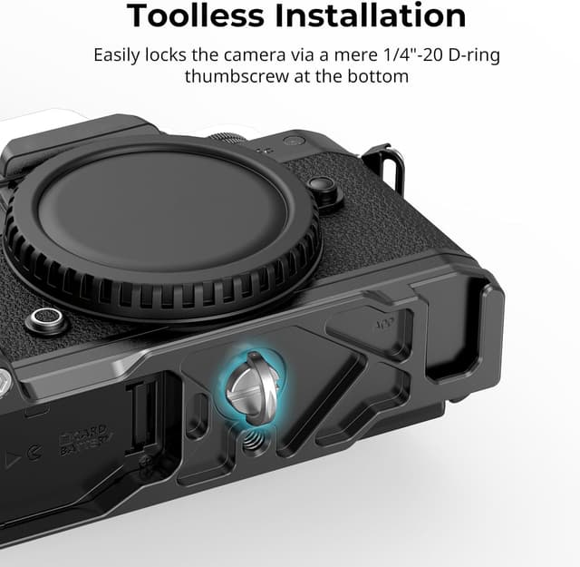 Thumbnail 2 de SMALLRIG Z fc Holzhandgriff L‑Griff für Nikon Z fc