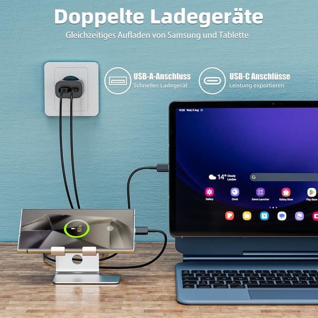 Thumbnail 2 de Sanronang Chargeur USB C 25W 2 Ports