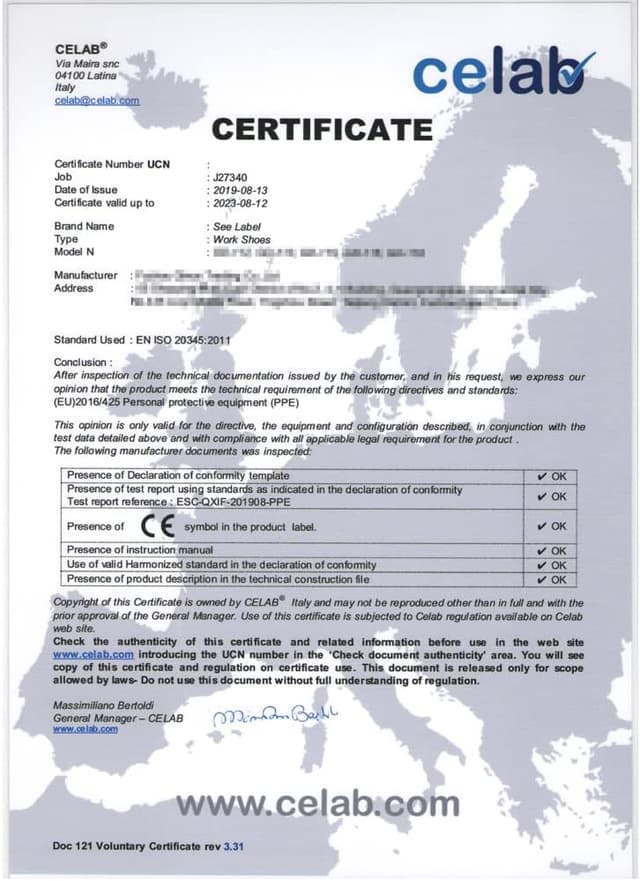 Thumbnail 6 de Chaussures de sécurité Nasogetch, capuchon acier