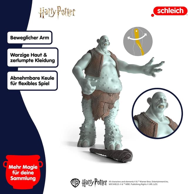 Thumbnail 3 de schleich 13994 Troll Harry Potter Spielfigur