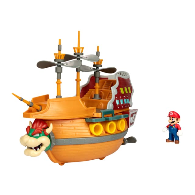Detalle de Nintendo Playset Deluxe Aeronave Bowser