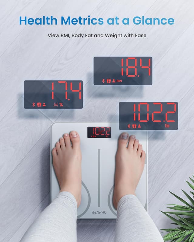 Thumbnail 1 de RENPHO Pèse Personne balance connectée 180 kg ⚖