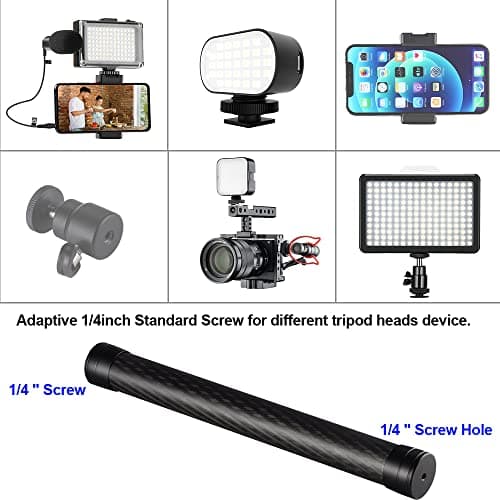 Thumbnail 6 de PULUZ 35cm carbon fibre extension pole for gimbal