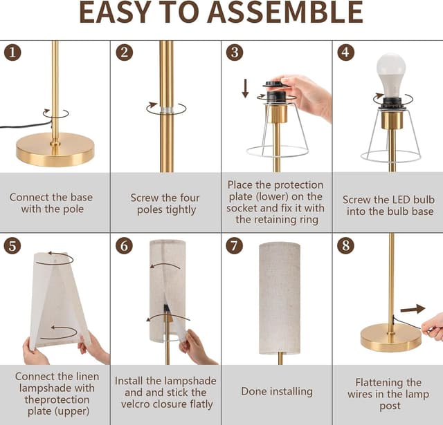 Thumbnail 6 de Lampada da terra cilindrica 12 W con telecomando