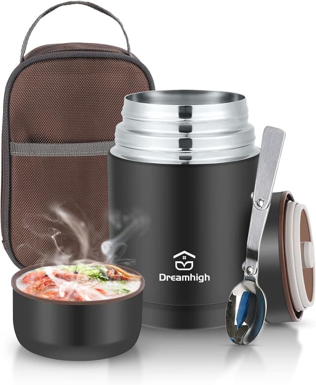 Imagen de Dreamhigh Thermal Food Container 800 ml lunchbox 🍱 en OfertitasTOP
