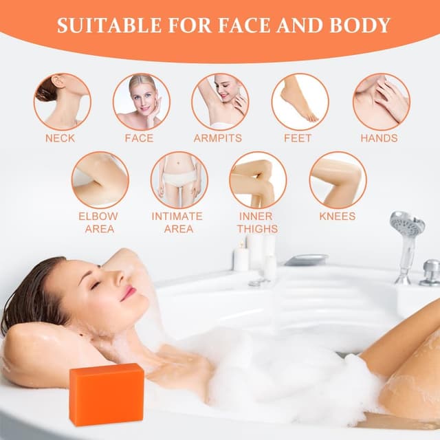 Thumbnail 6 de Sapone all’Acido Cogico con Curcuma e Glutatione (2 pezzi da 65 g) per viso e corpo