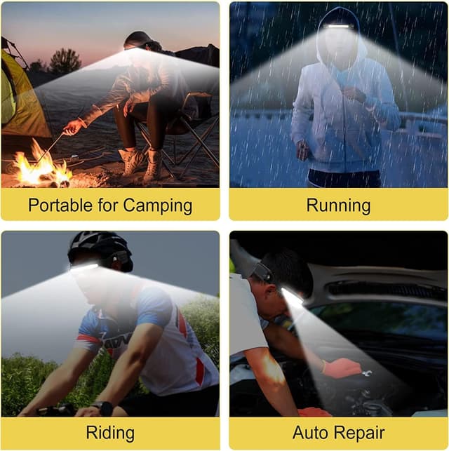 Thumbnail 6 de Linterna frontal recargable 2 focos XPE