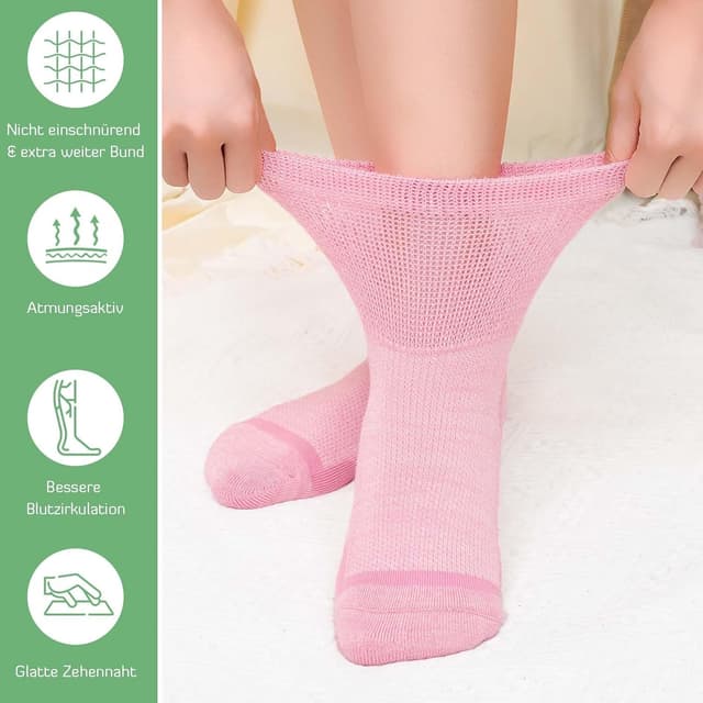 Detalle de LOFIR Bambus Diabetiker Socken Damen 39–46