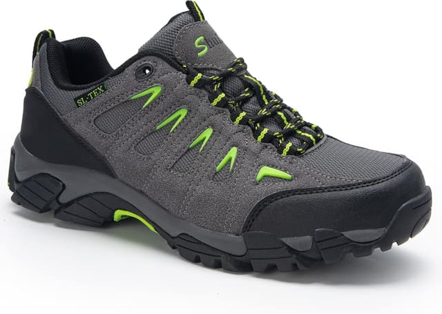 Detalle de SHULOOK Wanderschuhe Herren wasserdicht – leichte Outdoor-Trekkingschuhe für Knöchel, Camping & Wandern