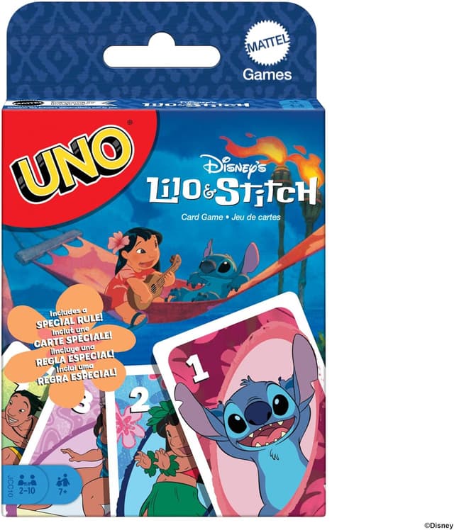Detalle de Mattel UNO Lilo et Stitch, JCC10