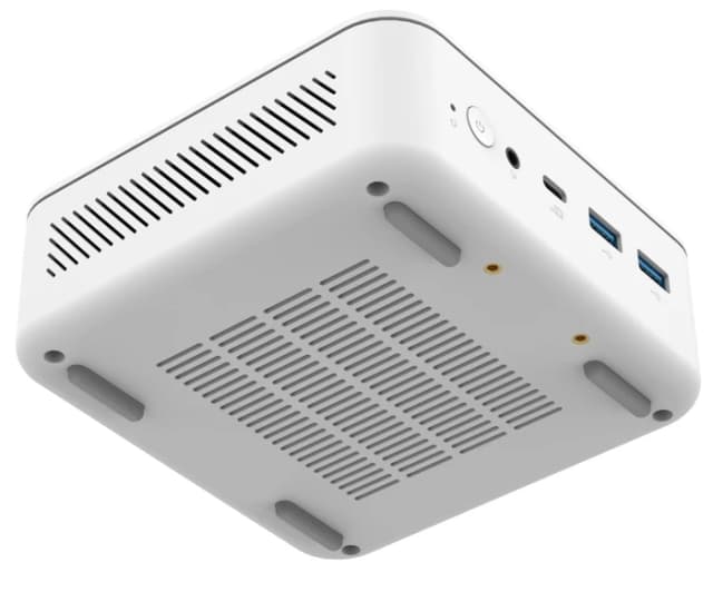 Detalle 2 de Acer Revo Box RB102-01W Mini (Intel Core Ultra 5) – kompakter PC für Office, E-Mails und Web