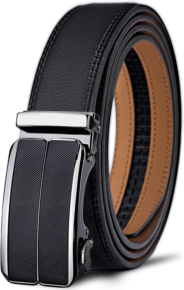 Imagen de BULLIANT Leather Ratchet Belt 35mm 📏 en OfertitasTOP