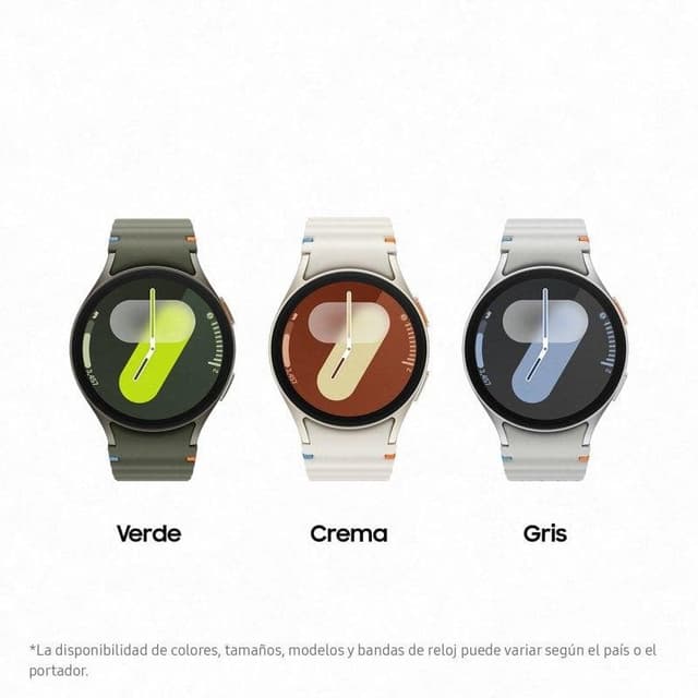 Detalle 2 de Samsung Galaxy Watch7 40 mm Bluetooth crema