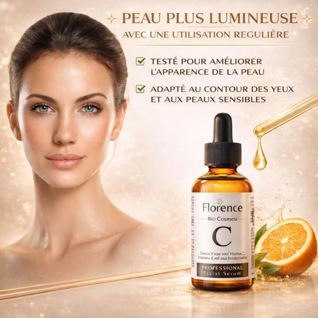 Detalle 1 de Sérum 60 ml Bio Anti-Rides avec Vitamine C ⚙