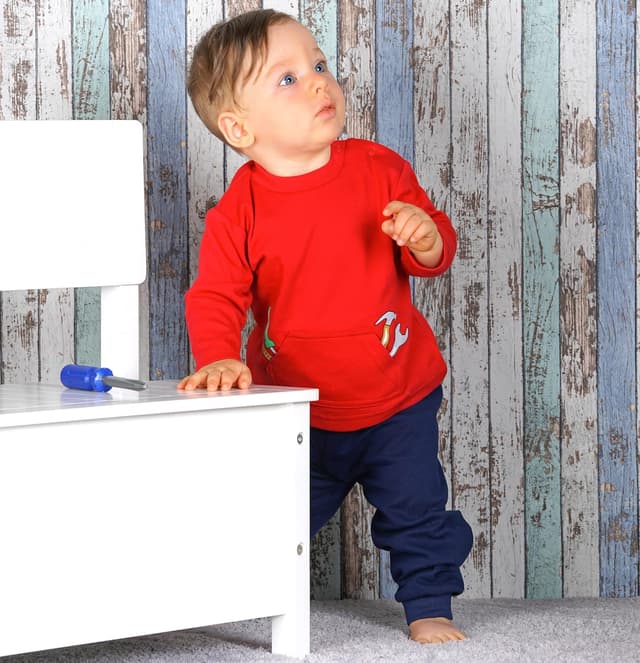 Detalle de Playshoes Unisex Baby Jogginghose Sweat-Hose im 2er Pack