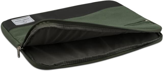 Detalle de Johnny Urban Custodia MacBook Pro 13 / MacBook Air (2018) in tela con tasca laterale verde